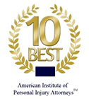 10 Best — American Institute of Personal Injury Attorneys