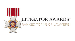 Litigator Awards — Ranked Top 1% of Lawyers